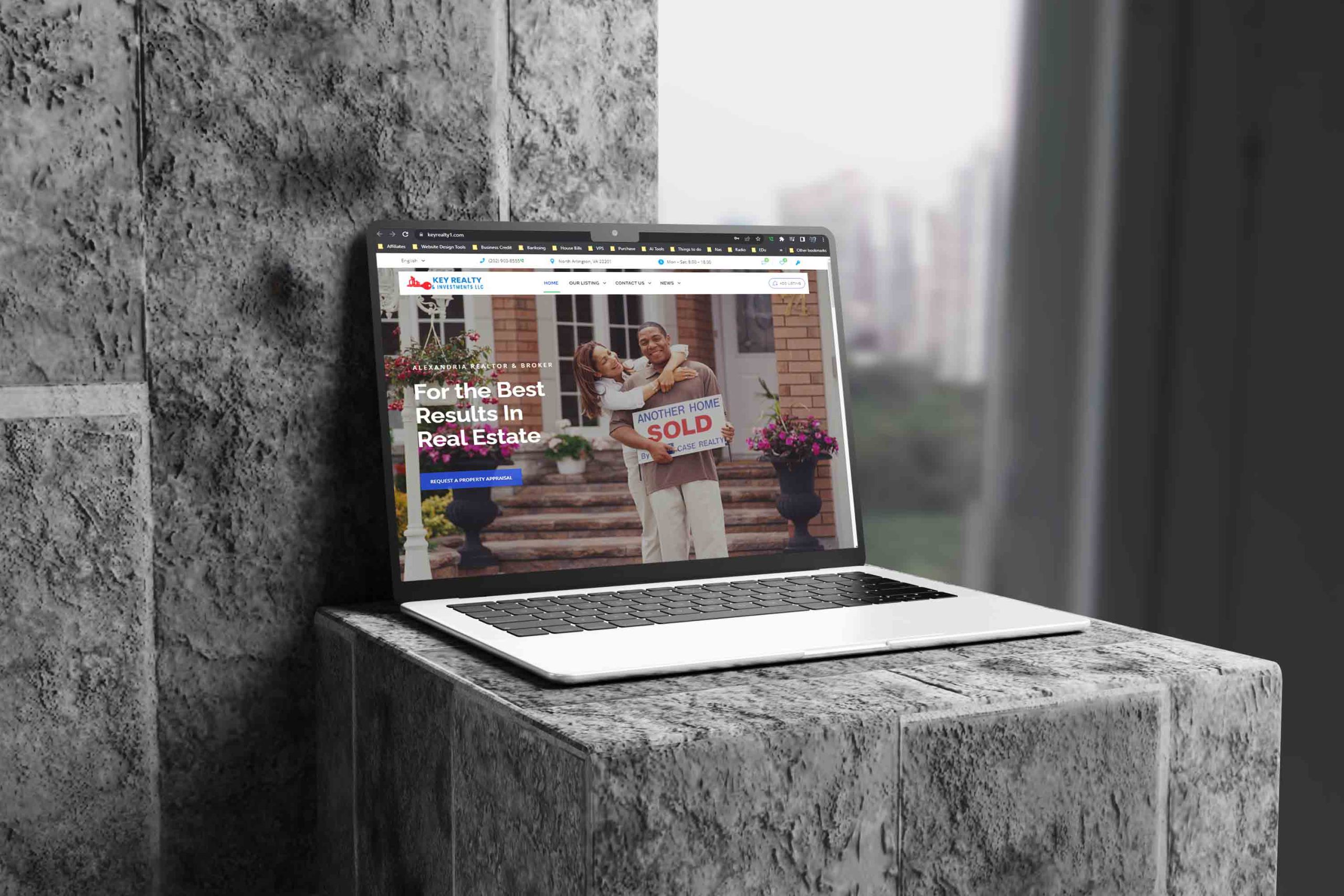 KeyRealty_atlanta responsive web design